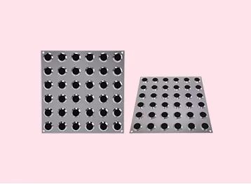 Stainless Steel Integrated Carborundum Tactile Tile with Insert Stud
