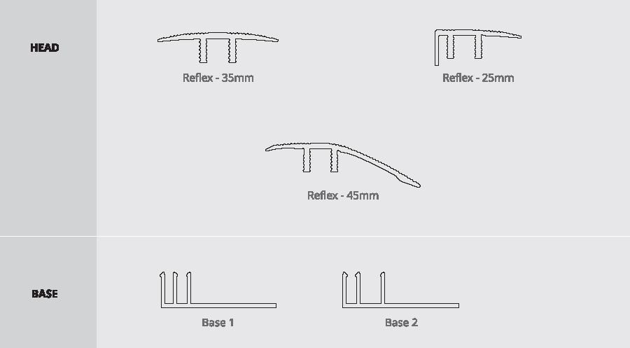 Reflex Series - Aluminium Base